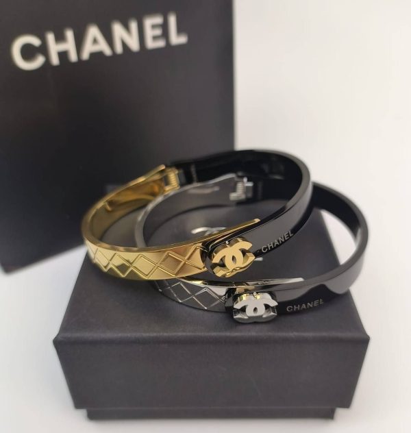 Chanel Logo Bracelet For Women's in 2 Colors