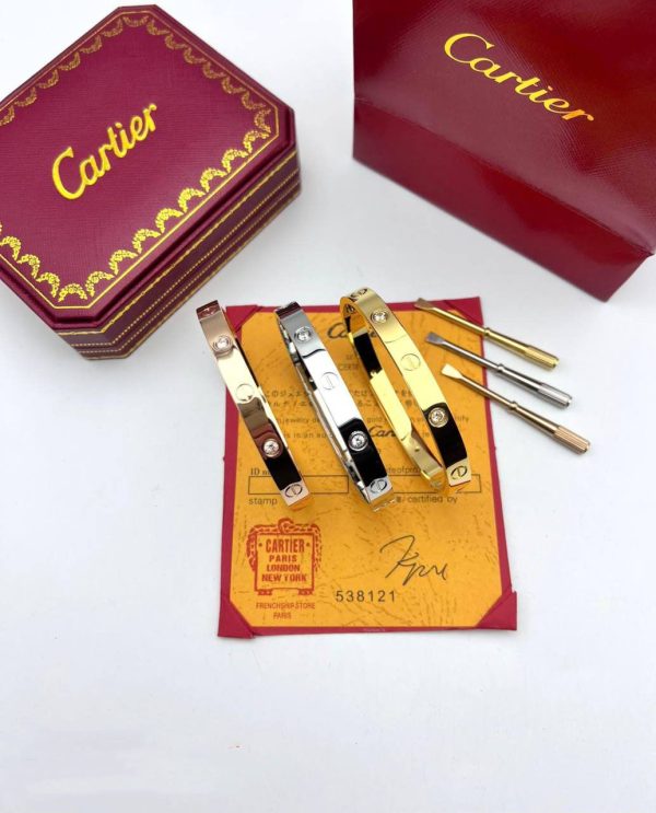 Cartier Love Bracelets in Different Colors