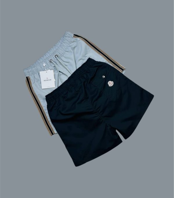 Moncler Iconic Swim Shorts For Men's in 2 Colors