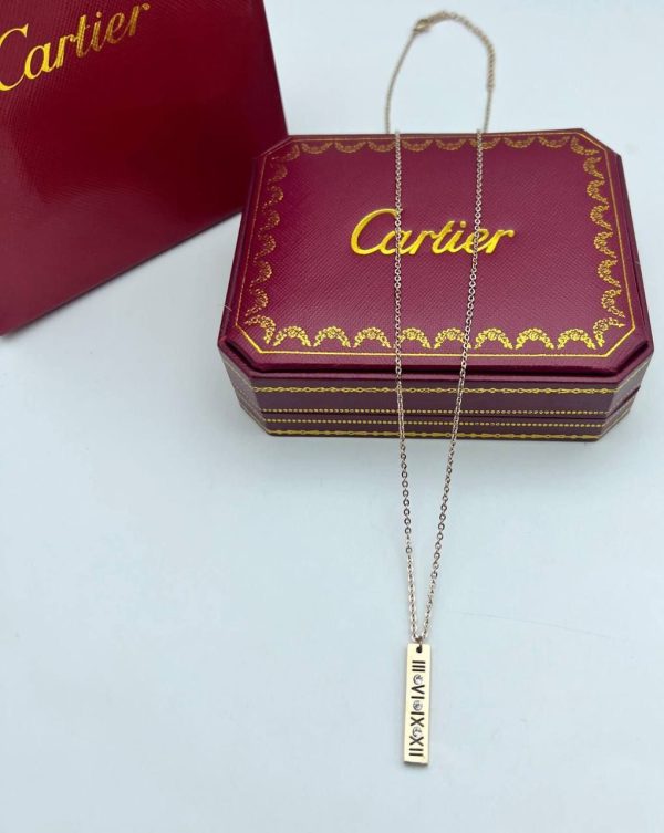 Cartier Love Necklace in White & Gold Diamond For Women
