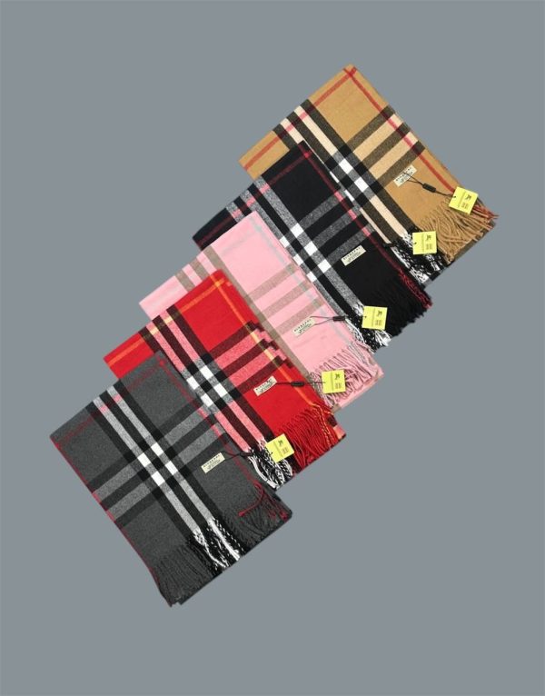 Burberry Plaid Cashmere Women's Scarves in Different Colors