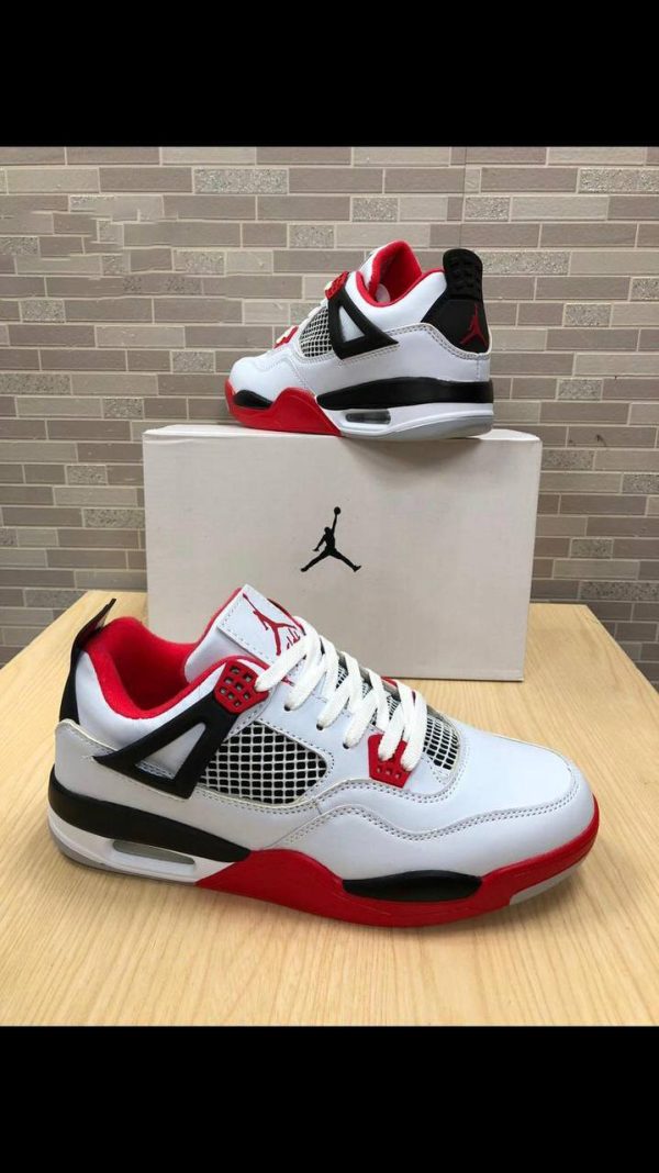 Nike Air Jordan 4s Women's Fire Red Trainers
