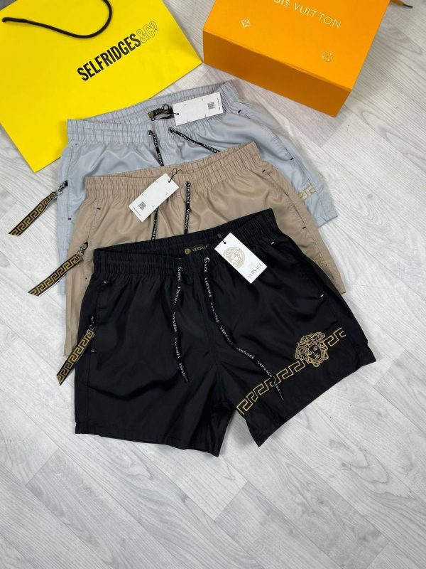 Versace Logo Printed Clone Quality Shorts in 3 Colors