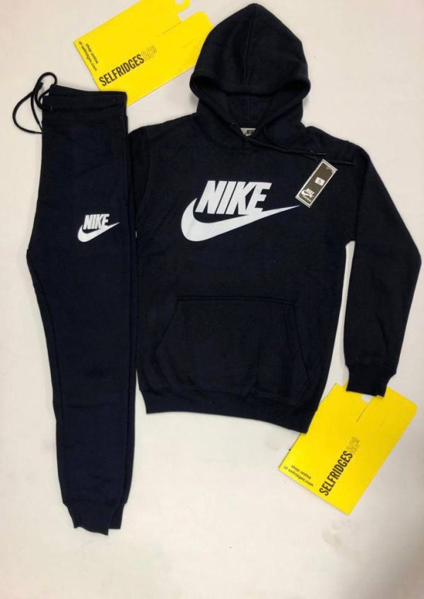 Nike Sportswear Club Fleece Pullover Hoodie Pants Set For Men’s in 2 Colors