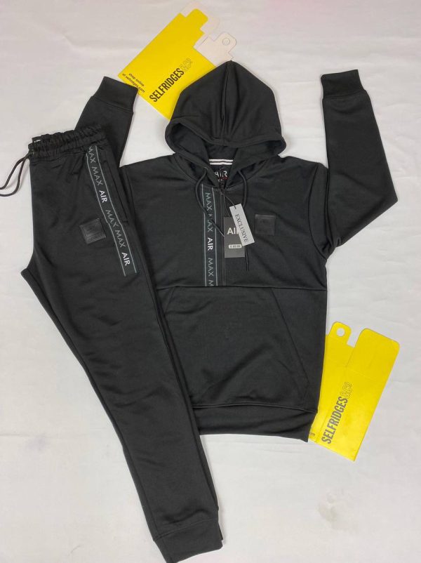 Nike Air Max Sportswear Club Fleece Pullover Hoodie Tracksuit Set For Men’s in Different Colors