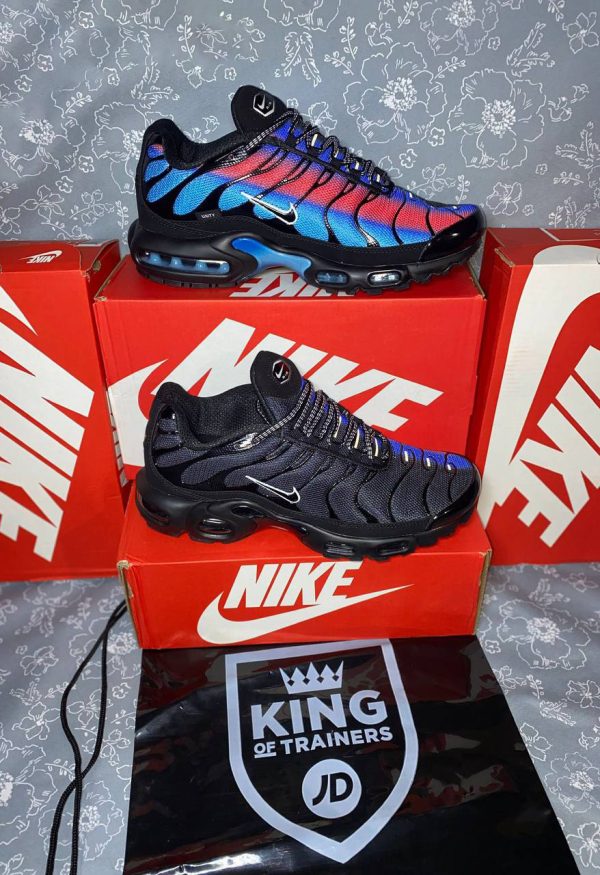 Nike Air Max Plus Black Blue Red Trainers For Men's