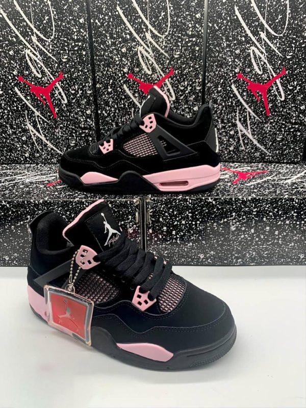 Nike Jordan 4 Women's Pink Thunder Black Trainers