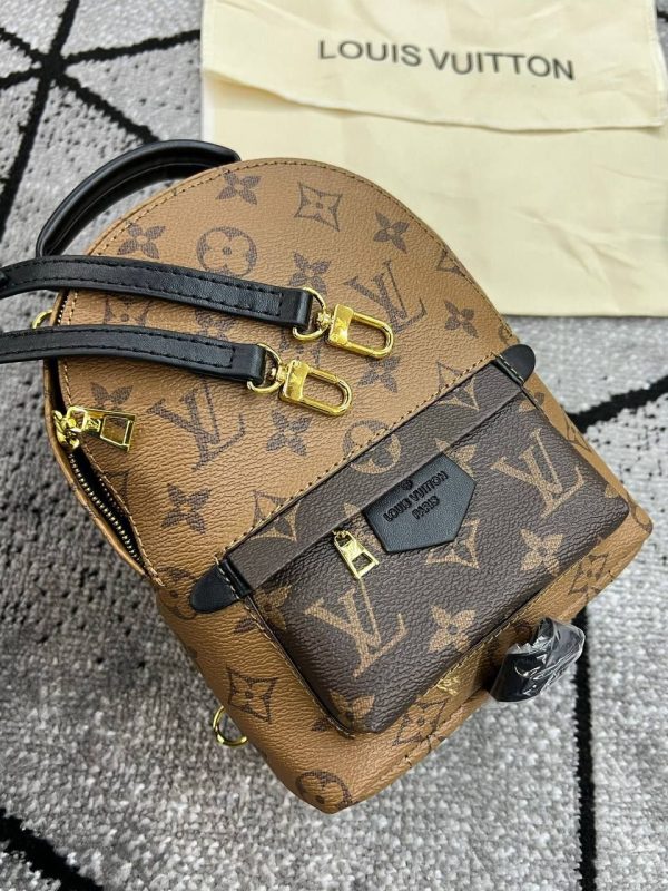 LV mini Backpack in Brown Color