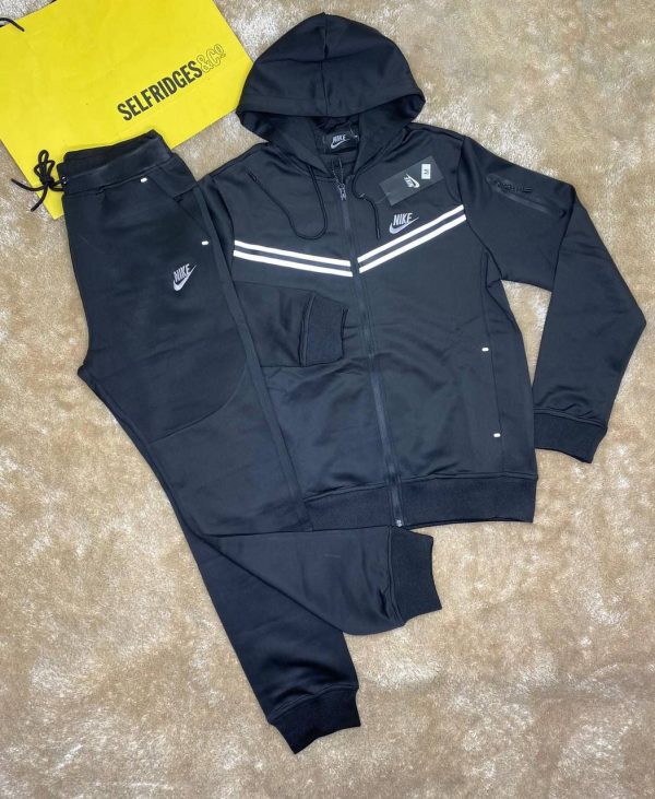 Nike Sportswear Tech Fleece Full-Zip Hoodie Tracksuit In 3 Colors For Men's