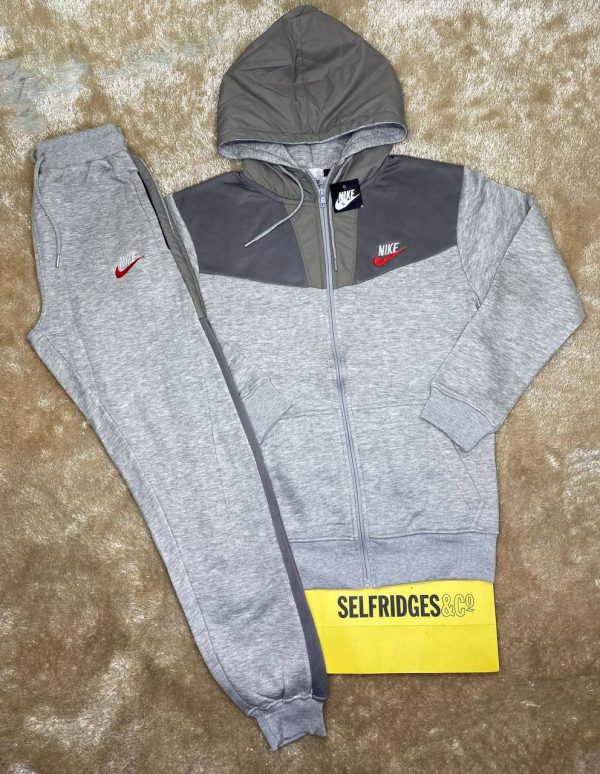 Nike Sportswear Tech Fleece Full Zip Hoodie & Joggers Set For Men’s in 3 Colors