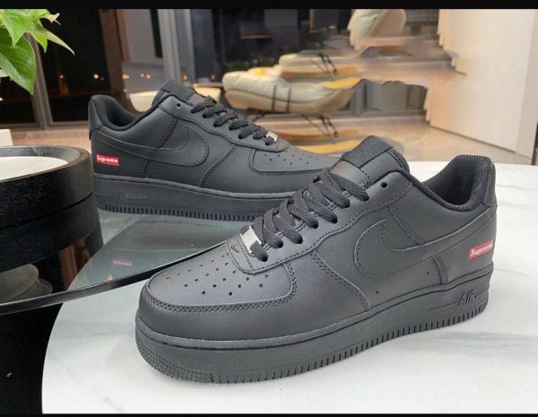 Nike Airforce Supreme Super Low Black Trainer For Men's