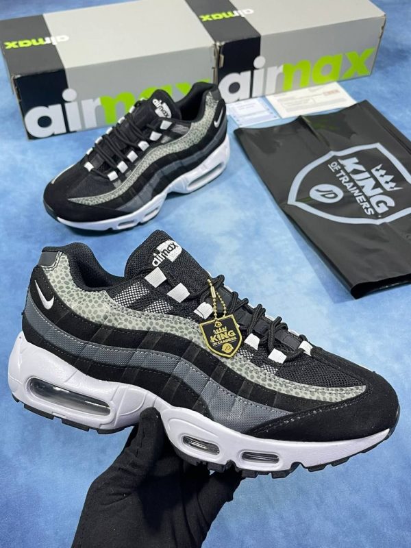 Nike Air Max 95 Black Anthracite Pure Platinum Men's Trainers