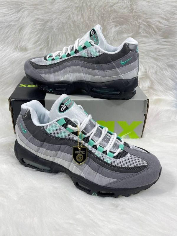 Nike Air Max 95 Hyper Turquoise Iron Grey Men's Trainers
