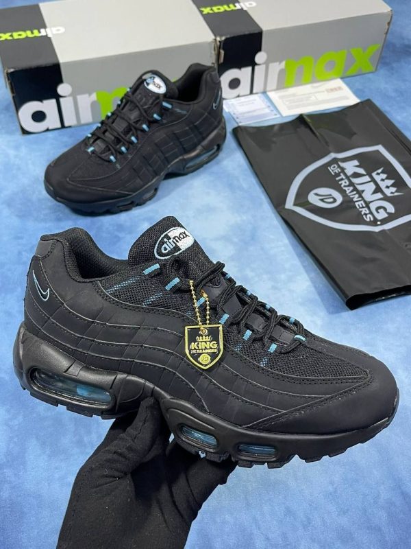 Nike Air Max 95 Black University Blue Men Trainers