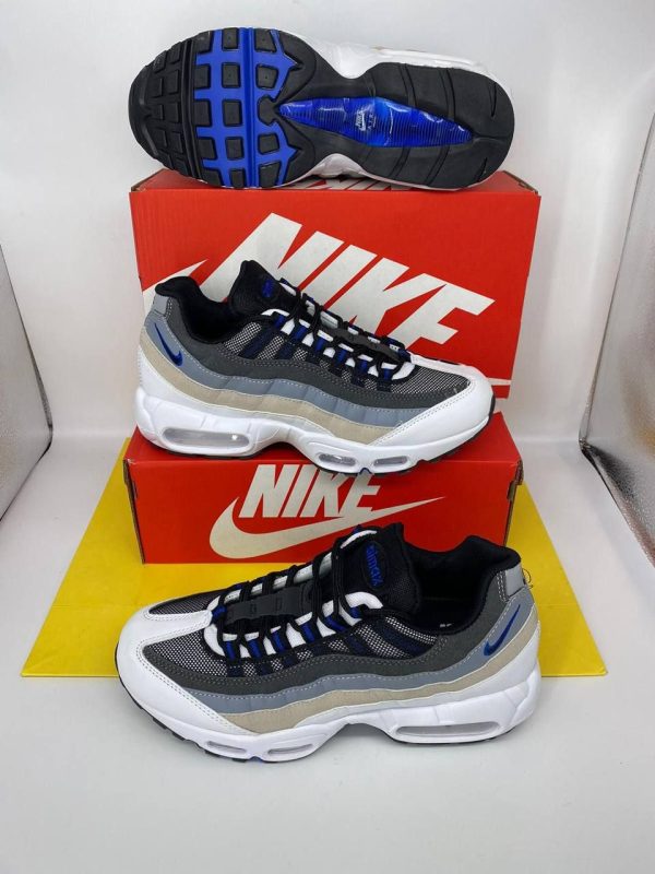 Nike Air Max 95 Medium Blue Black Anthracite Cool Grey Men Trainers