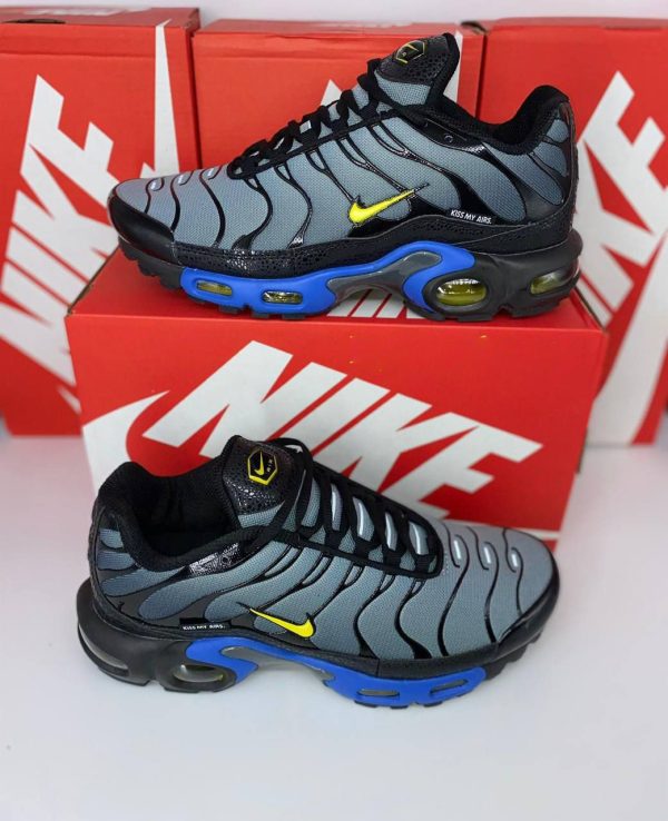 Nike Air Max Plus Kiss My Airs Grey Black Blue Trainers For Men's
