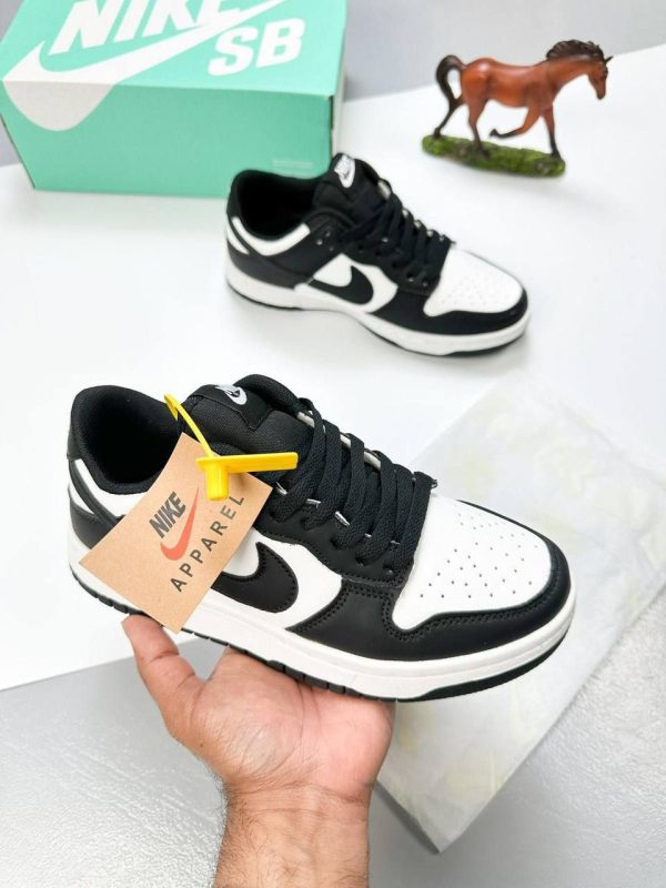 Nike Dunk Low Retro White Black Panda Trainers For Women's
