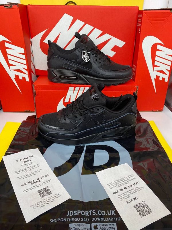 Nike Air Max 90 Trainers For Men's All Black