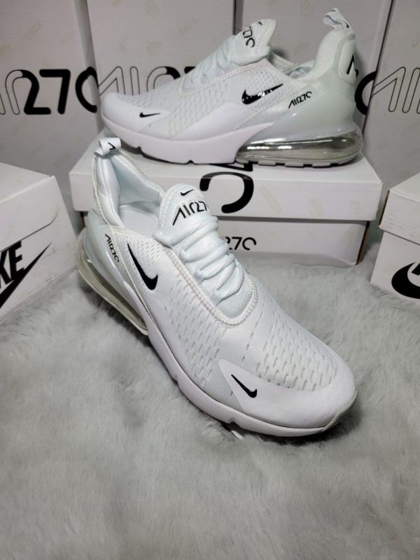 NIKE Air Max 270 White Black Men's Trainer