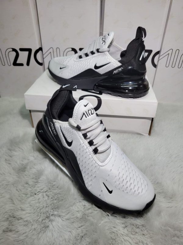 Nike Air Max 270 SE Photon Dust Black Pure Platinum White (GS) Men's Trainers