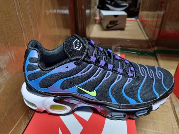 Nike Air Max Plus Kaomoji Black Court Purple White Cyber Men's Trainers