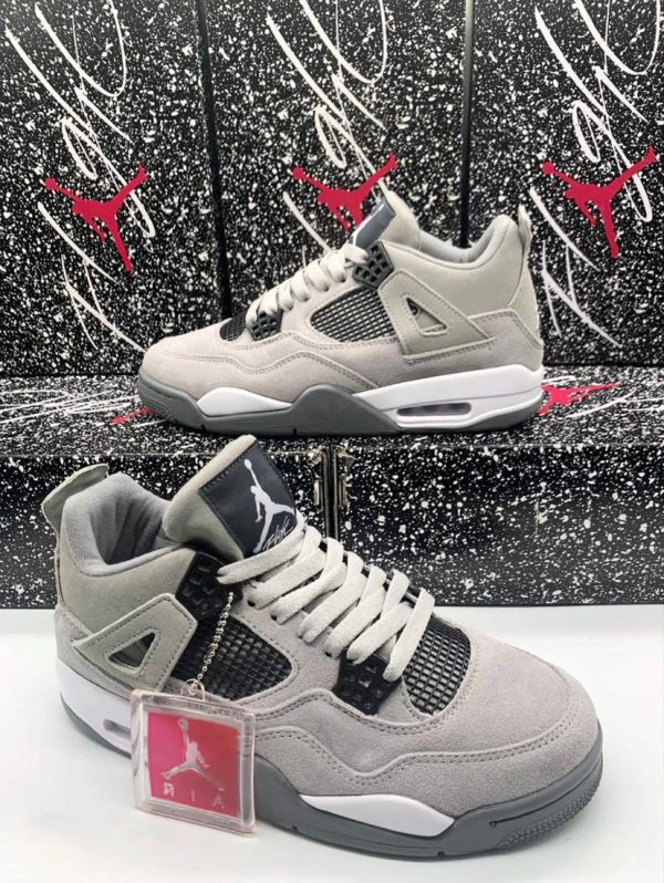 Nike Air Jordan 4 Retro Cool Grey Trainers For Men's Trainers