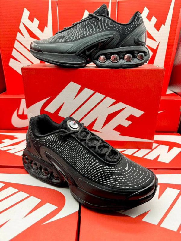 Nike Air Max Dn Black Dark Smoke Grey Trainers For Men's