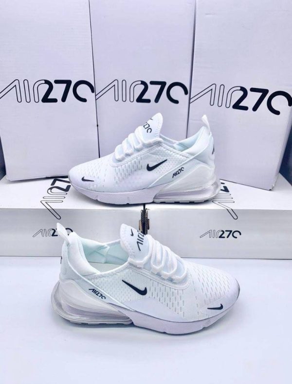 Nike Air Max 270 White Black Women's Trainer