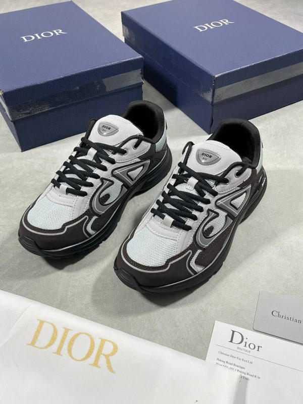 DIOR B30 Black & Grey Trainer For Men's
