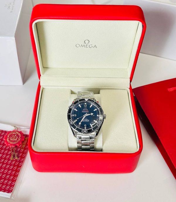 Omega Seamaster Planet Ocean Co-Axial Titanium Chronometer Men's Watch