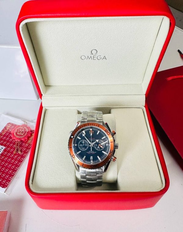 Omega Seamaster Planet Ocean Co-Axial Chronograph Men's Watch