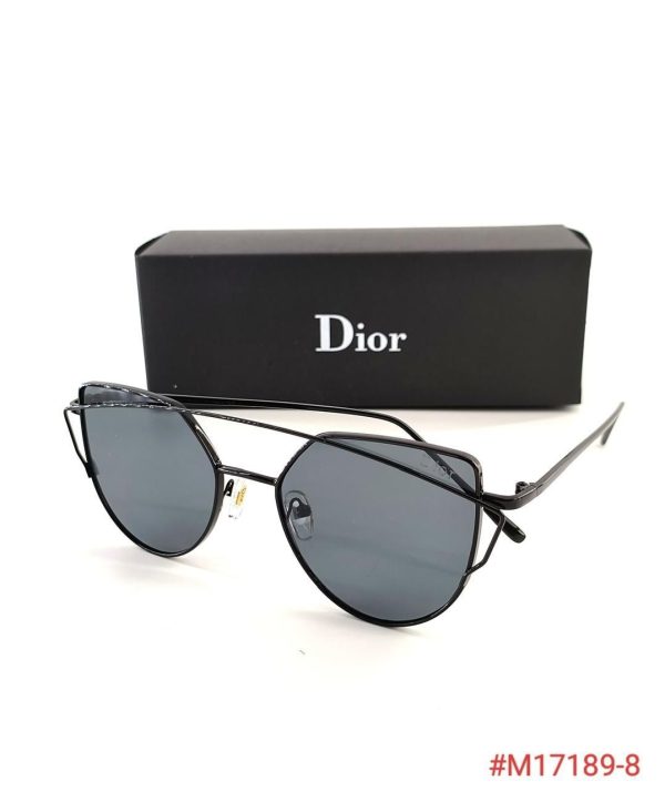 Dior Cat Eye Sunglasses in Black Frame Color