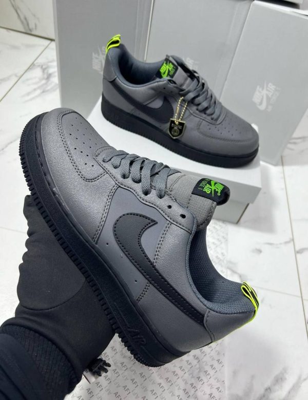 Nike Air Force 1 Low With Reflective Swooshes and Ribbon Pull Tabs Women's Trainers