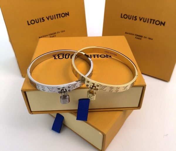 Louis Vuitton Padlock Bracelet For Women's in 2 Colors