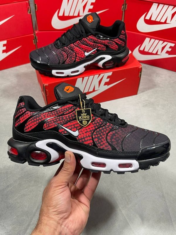 Nike Air Max Plus TN Black Red (GS) TXT Bred Men's Trainers