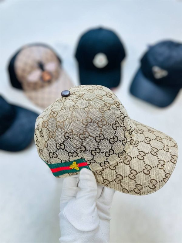 Gucci Baseball Cap GG Canvas For Men's