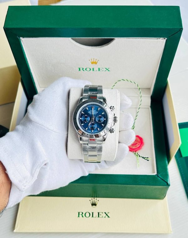 Rolex Daytona Blue Dial Men's Watch