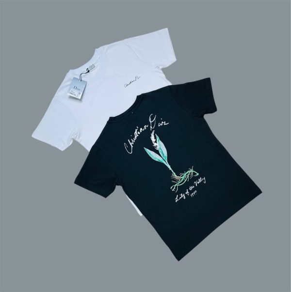 Dior Neptune Grass T-Shirts For Men's in 2 Colors