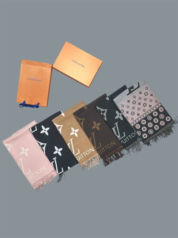 Louis Vuitton Reykjavik Cashmere Scarf For Women's in Different Colors