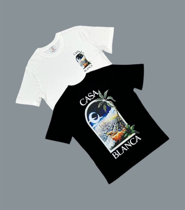 Casablanca LA Night Printed T-Shirt in 2 Colors