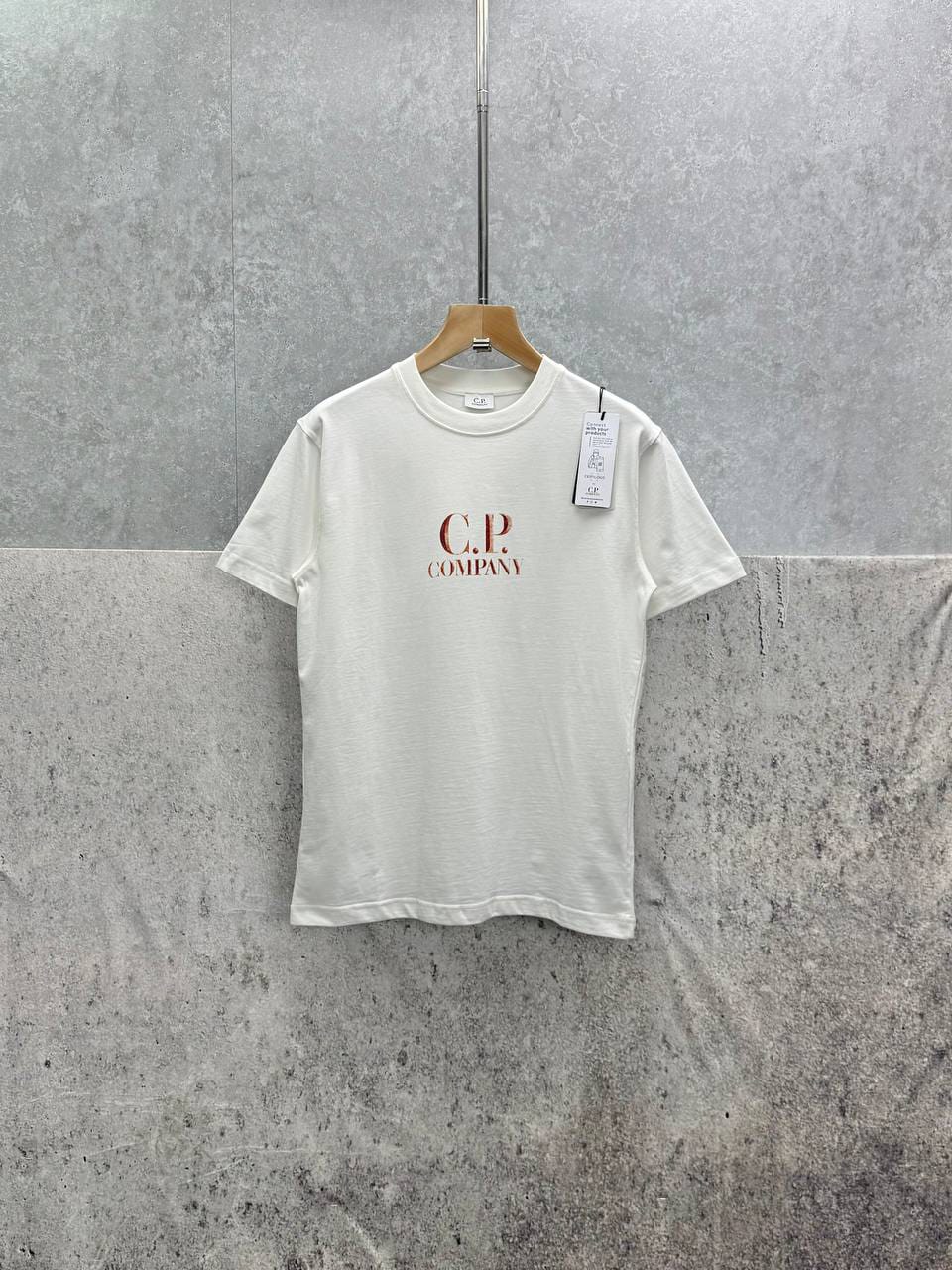 C.P. Company Classic Logo Print T-Shirt In 2 Colors - Image 3