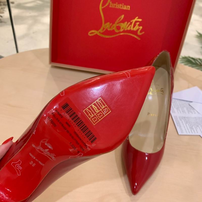 Christian Louboutin "So Kate" Patent Leather Pump Heels In 2 Colors - Image 3
