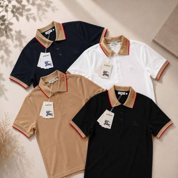 Burberry Logo Collar Stan Polo Shirts