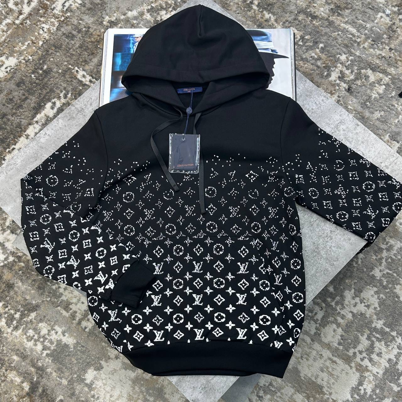Louis Vuitton Monogram Gradient Hoodie In Different Colors - Image 4