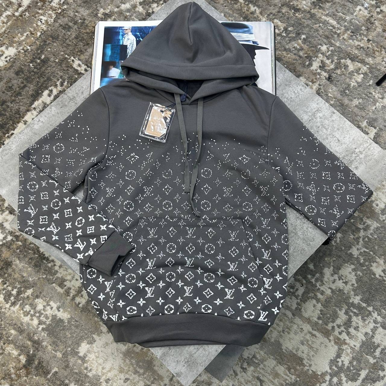 Louis Vuitton Monogram Gradient Hoodie In Different Colors - Image 3